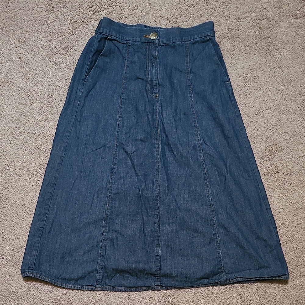 *5 for $10* Ophelia Roe Denim Skirt Size S